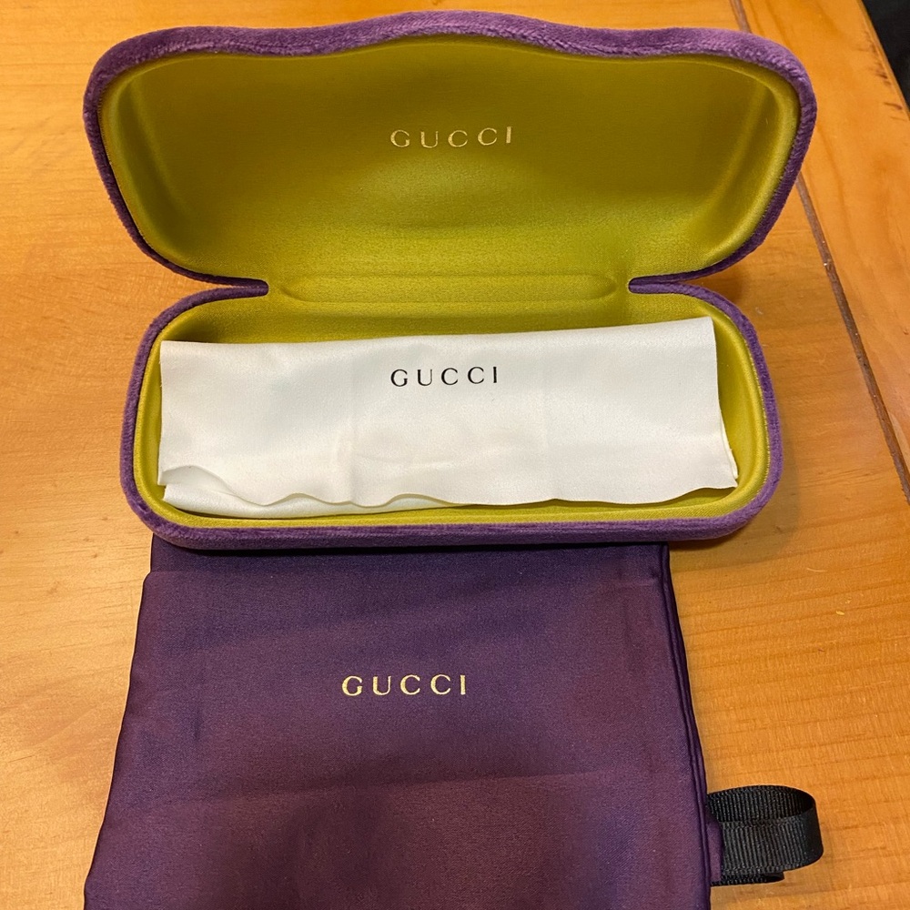 Gucci Black Unisex Eyeglasses Frames - Picture 9 of 11